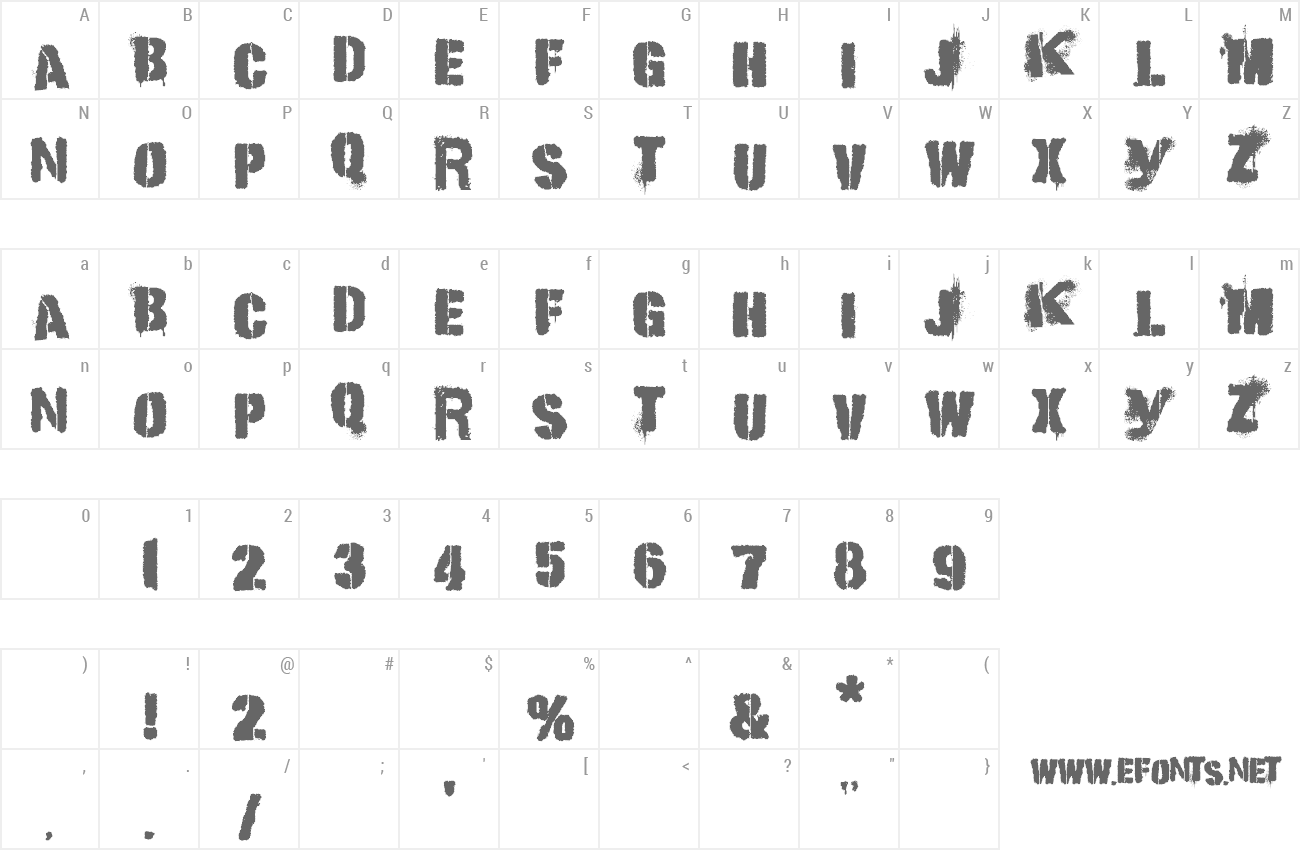 Font Punk Kid preview